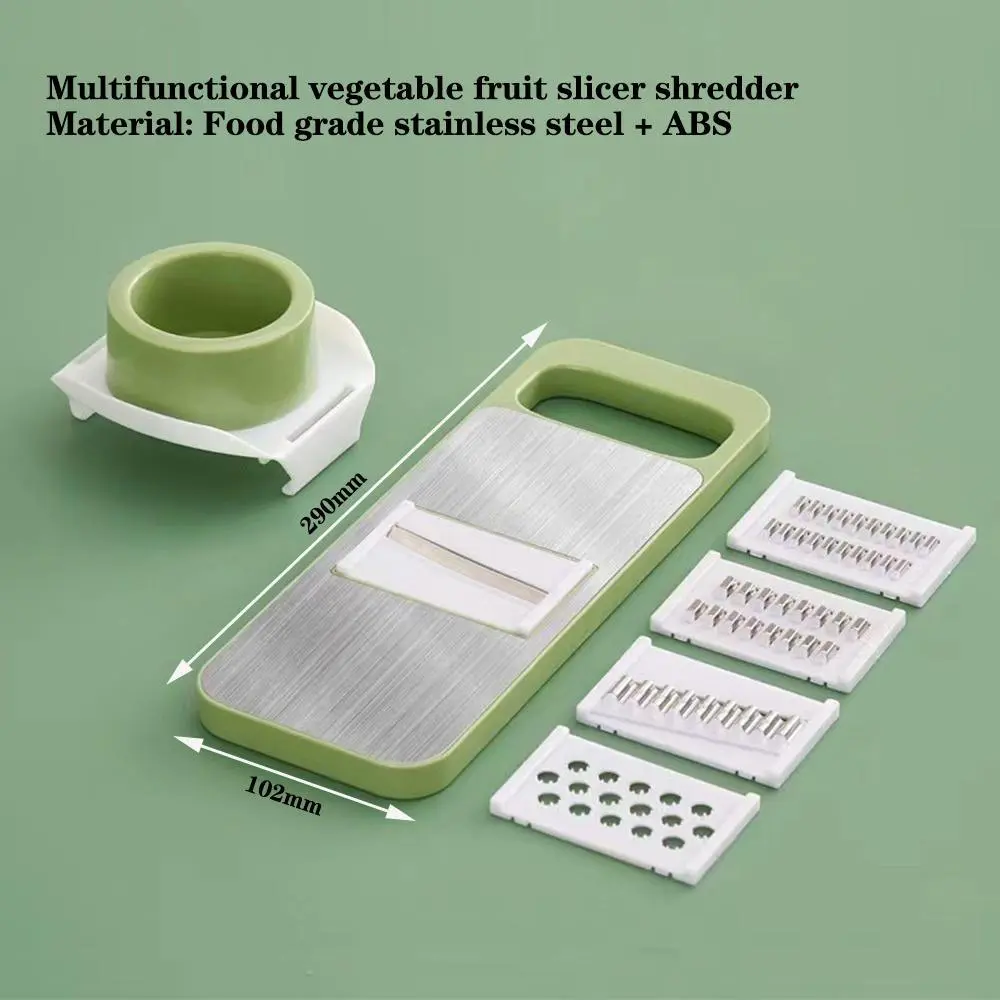 Multi-functional Vegetable Slicer & Cutter (5 Blades) - Image 3