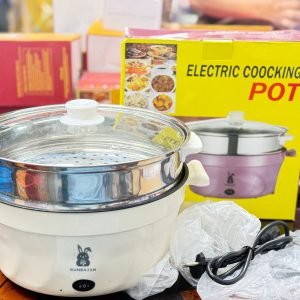 সাদা ক্রীম কালার Runbaisen 4.5 Liter Cooking Pot