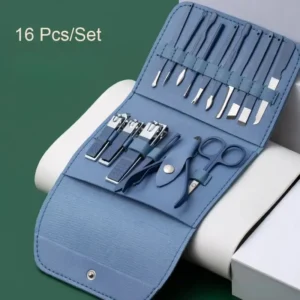 Blue color 16 pcs nail cutter-n Priyojinis.com